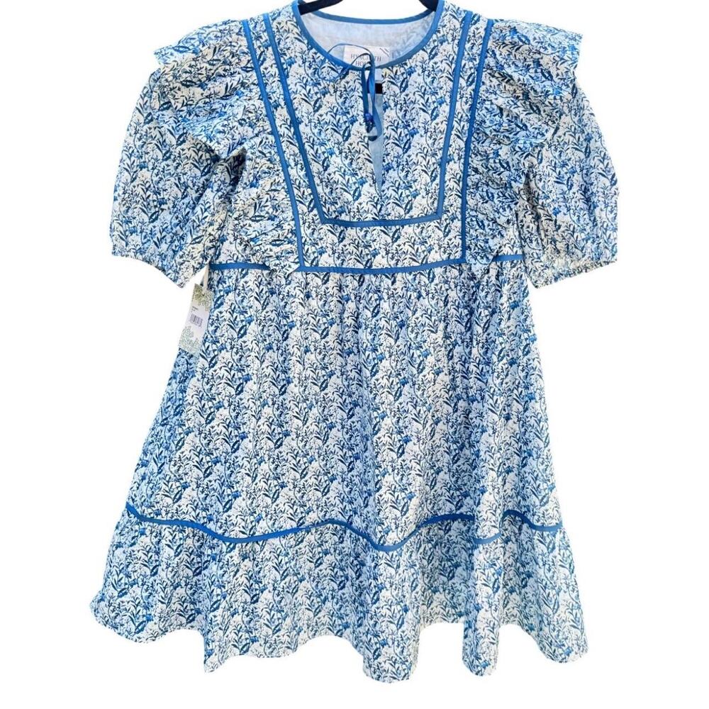 Hyacinth House Rosaleigh Floral Mini Dress Cottagecore Prairie NWT - S